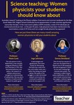 Infographic: Science teaching – women physicists your students should know about by Jo Earp