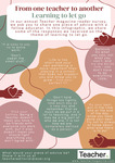 Infographic: From one teacher to another – learning to let go by Zoe Kaskamanidis