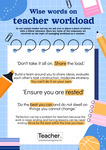 Infographic: Wise words on teacher workload